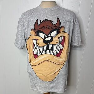 Vintage Tasmanian devil taz tshirt L single stitch 1993